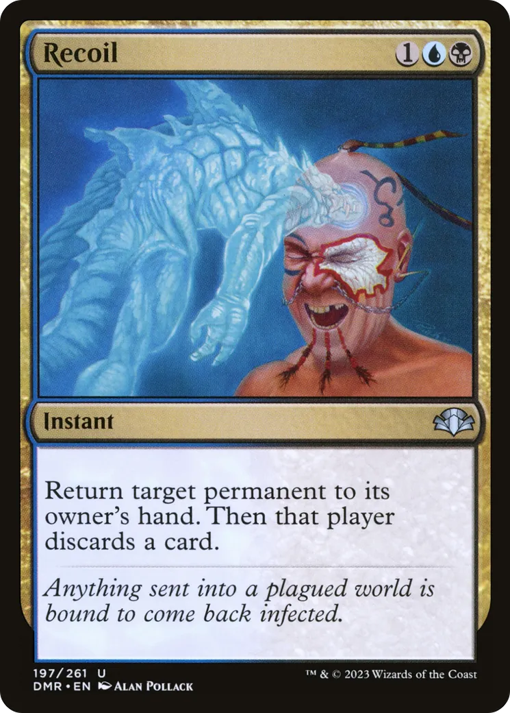 Recoil — Dominaria Remastered — Magic: The Gathering