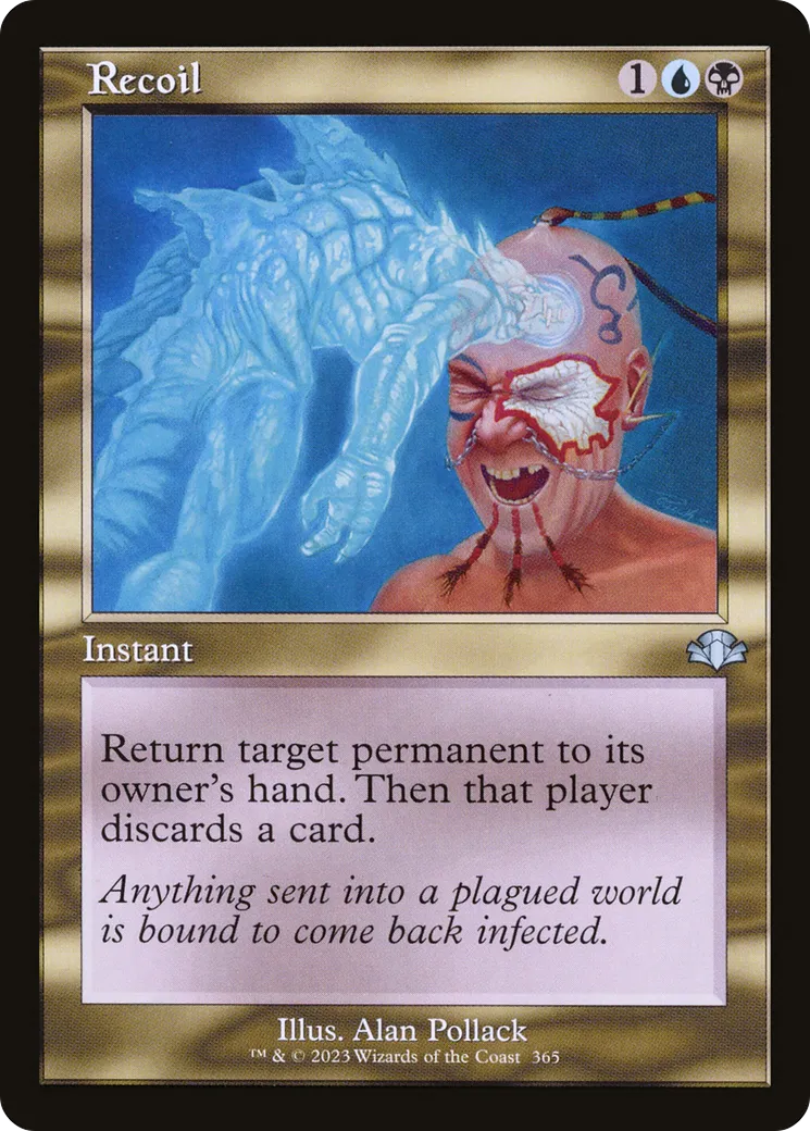 Recoil — Dominaria Remastered — Magic: The Gathering