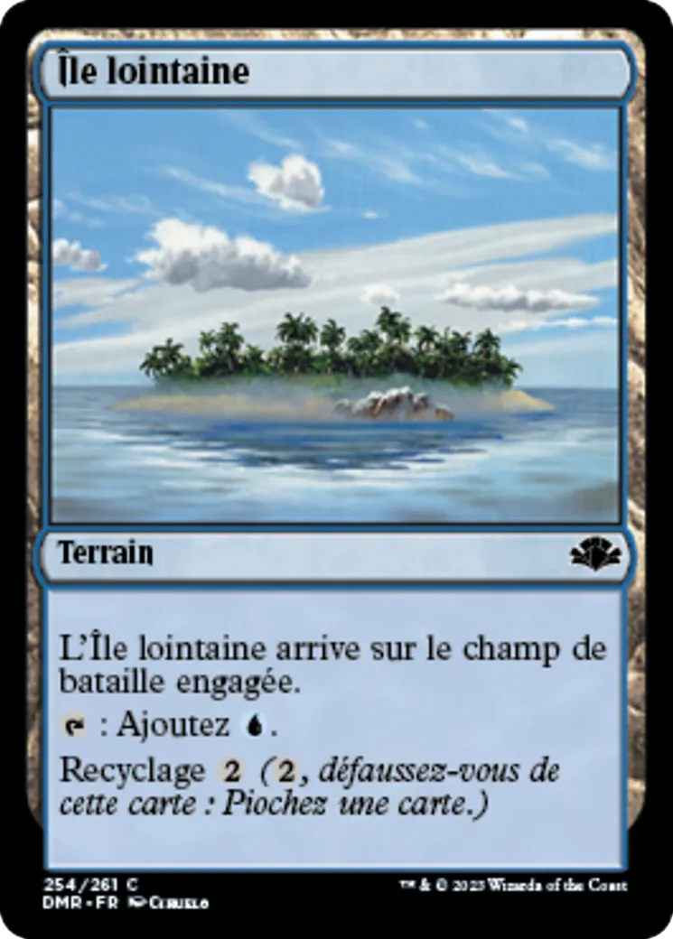 Île lointaine — Dominaria Remastered — Magic: The Gathering