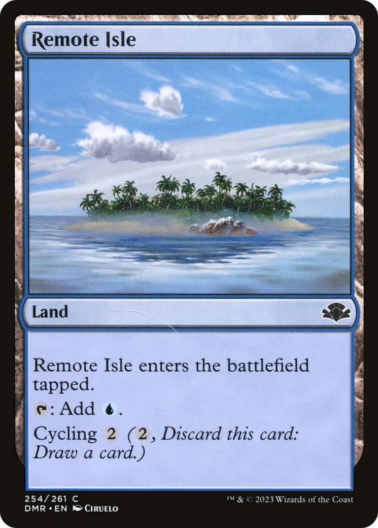 Remote Isle — Dominaria Remastered — Magic: The Gathering