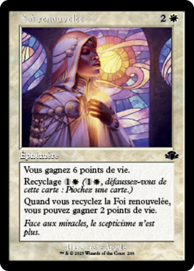Foi renouvelée — Dominaria Remastered — Magic: The Gathering
