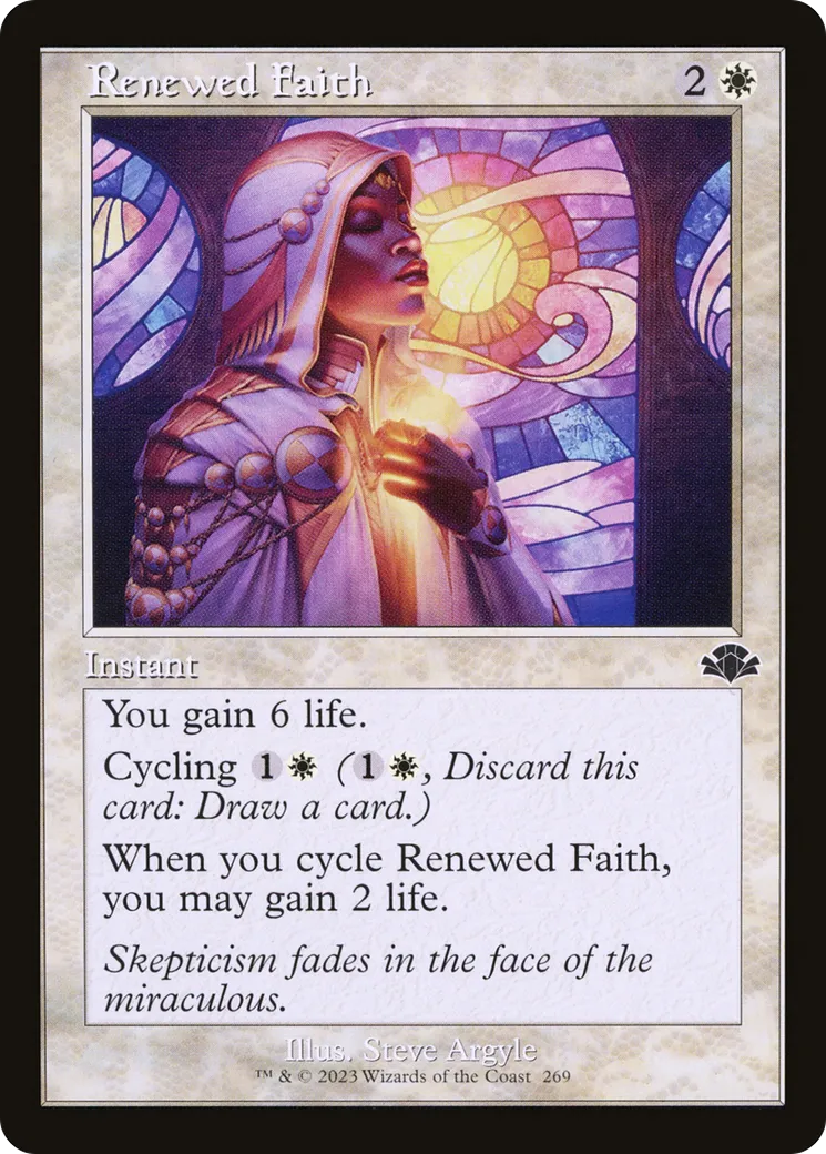 Foi renouvelée — Dominaria Remastered — Magic: The Gathering