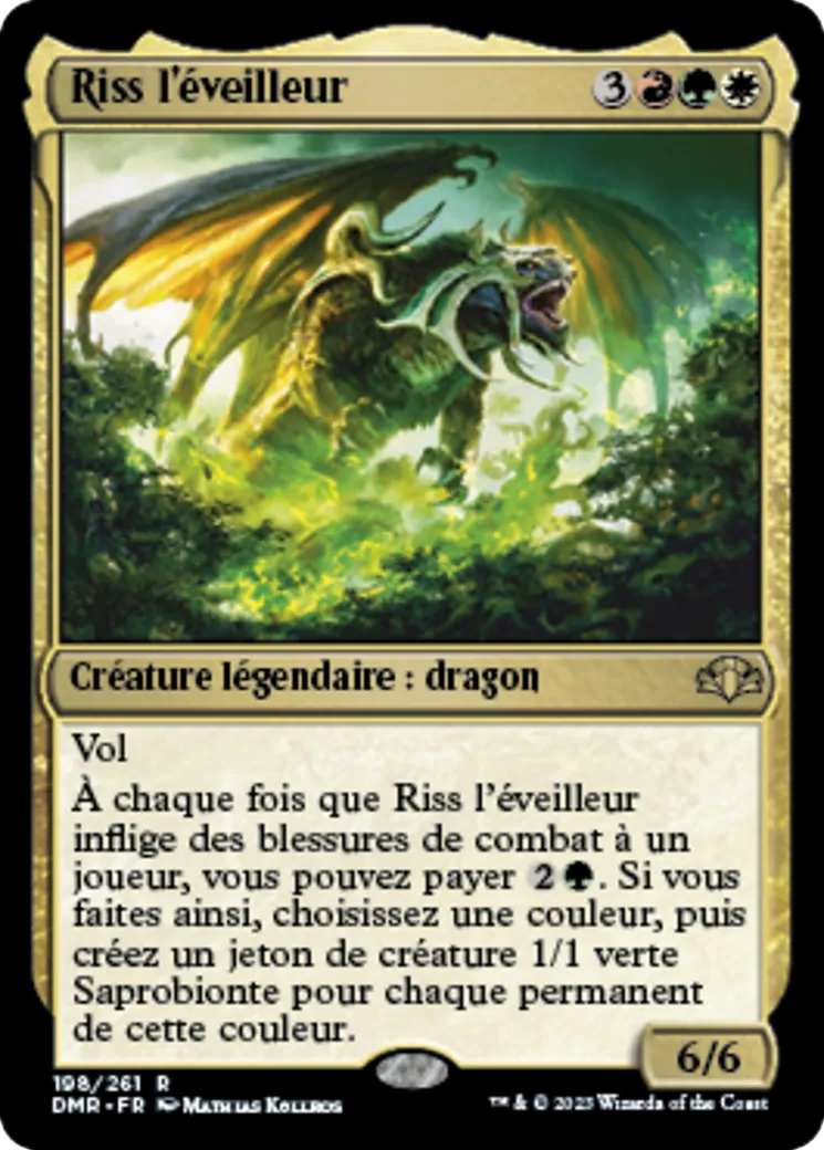 Riss l'éveilleur — Dominaria Remastered — Magic: The Gathering
