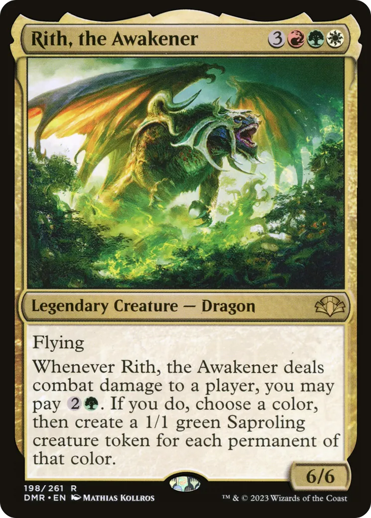 Rith, the Awakener — Dominaria Remastered — Magic: The Gathering