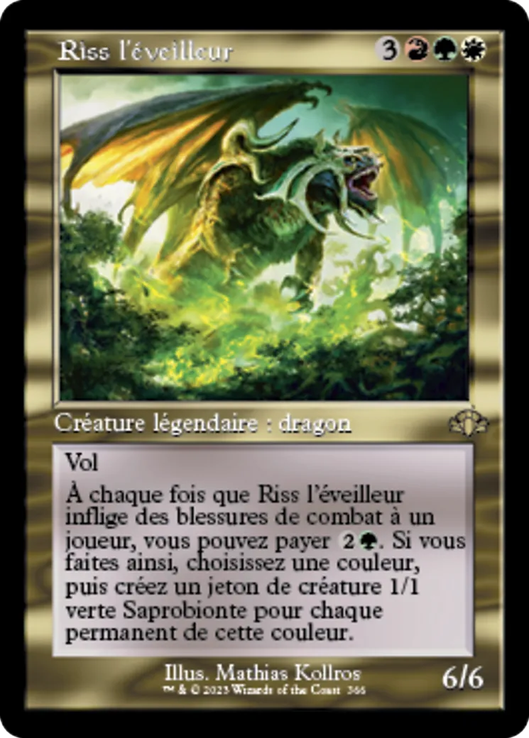 Riss l'éveilleur — Dominaria Remastered — Magic: The Gathering