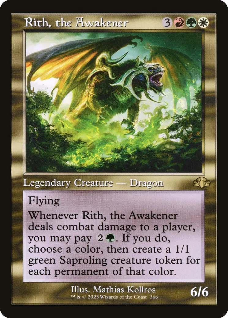 Rith, the Awakener — Dominaria Remastered — Magic: The Gathering
