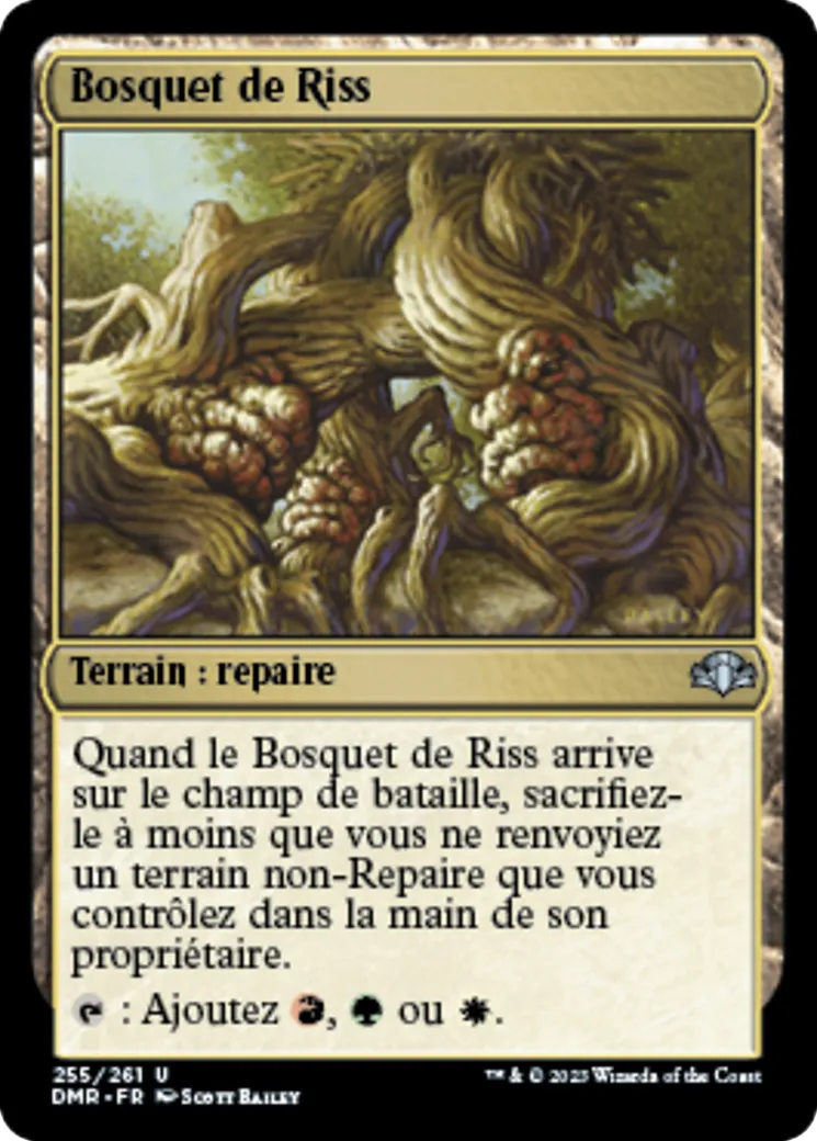 Bosquet de Riss from Dominaria Remastered - Magic: The Gathering