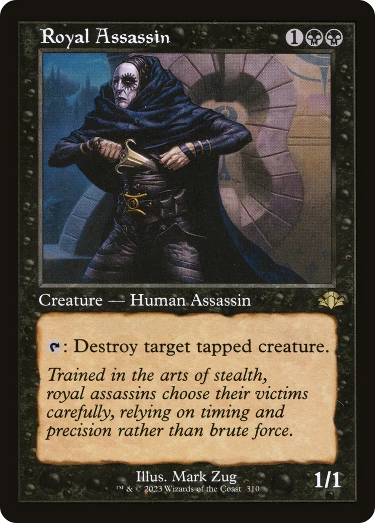 Royal Assassin from Dominaria Remastered - Magic: The Gathering