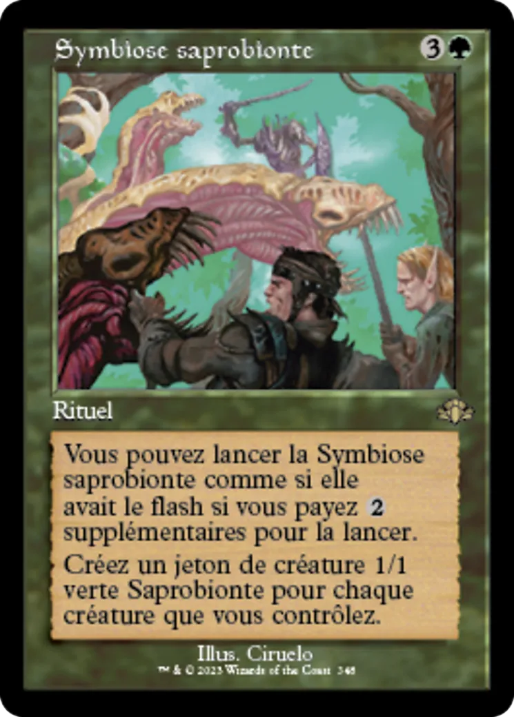 Symbiose saprobionte — Dominaria Remastered — Magic: The Gathering