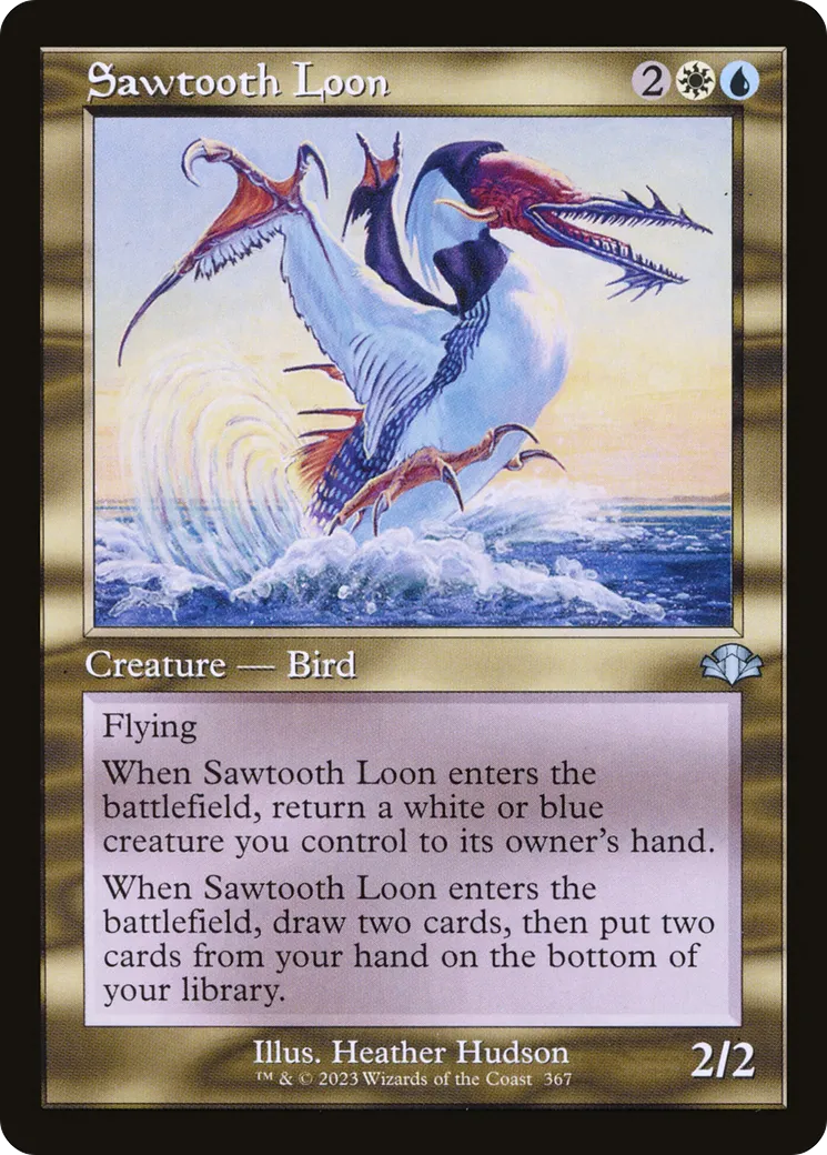 Sawtooth Loon — Dominaria Remastered — Magic: The Gathering