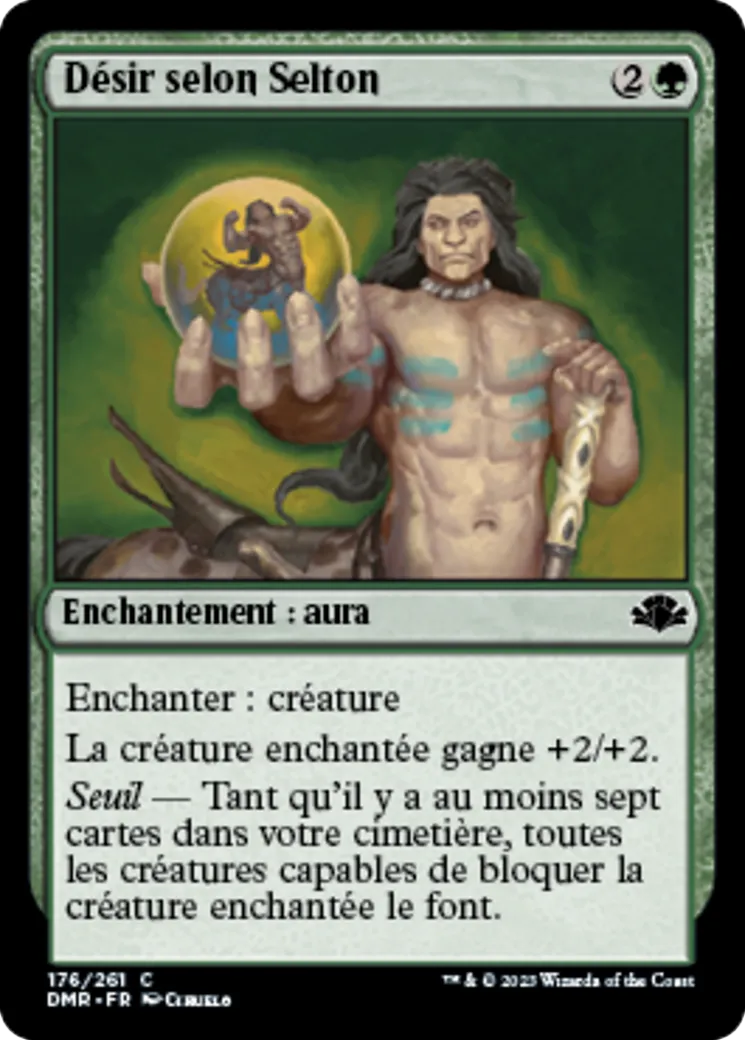 Désir selon Selton — Dominaria Remastered — Magic: The Gathering