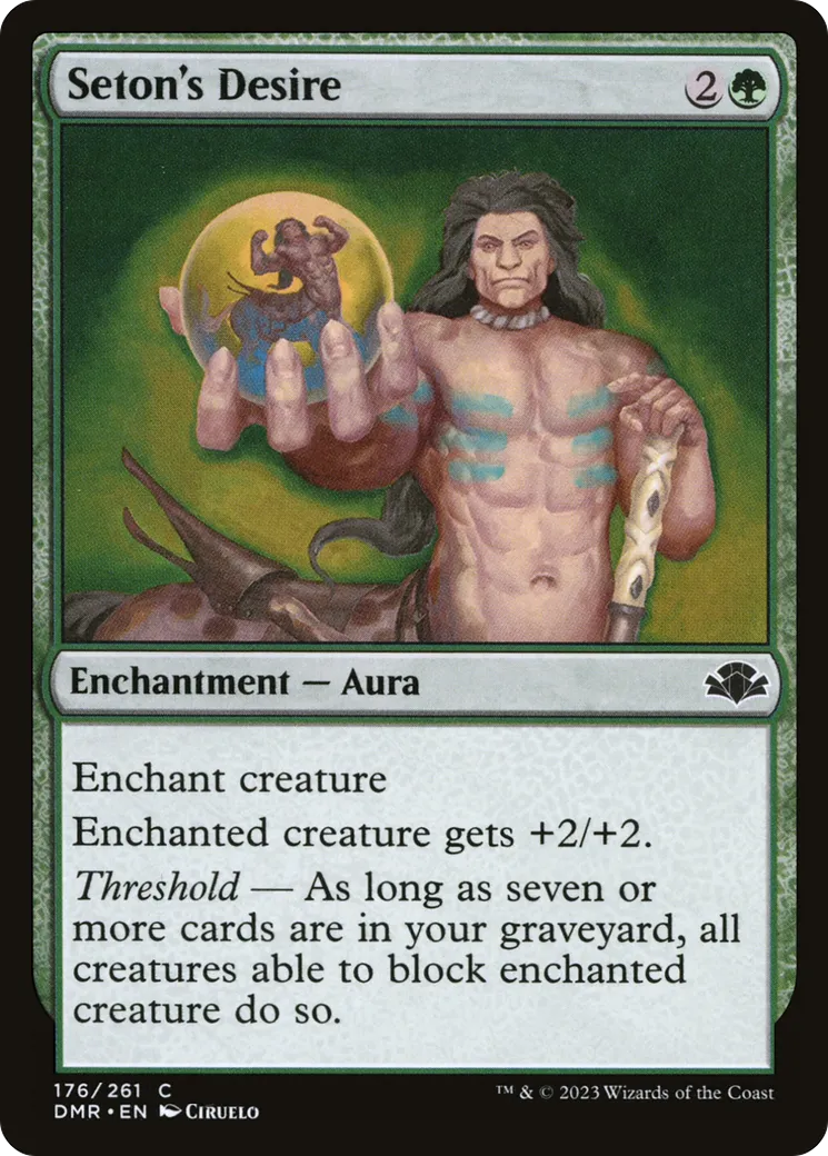 Désir selon Selton — Dominaria Remastered — Magic: The Gathering