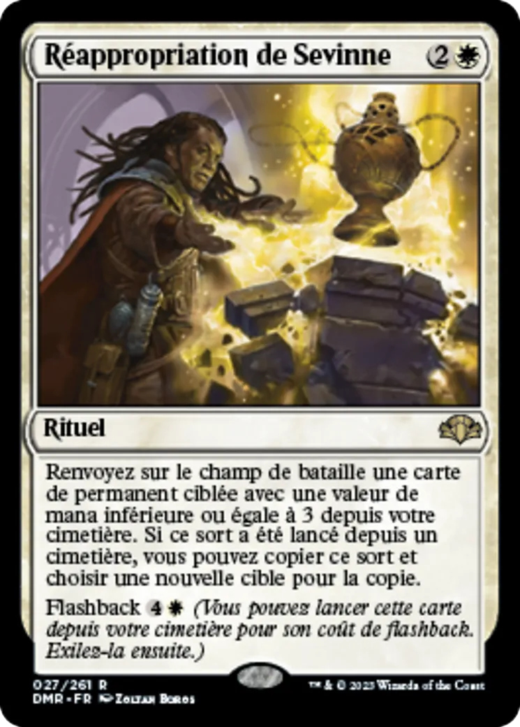 Réappropriation de Sevinne — Dominaria Remastered — Magic: The Gathering