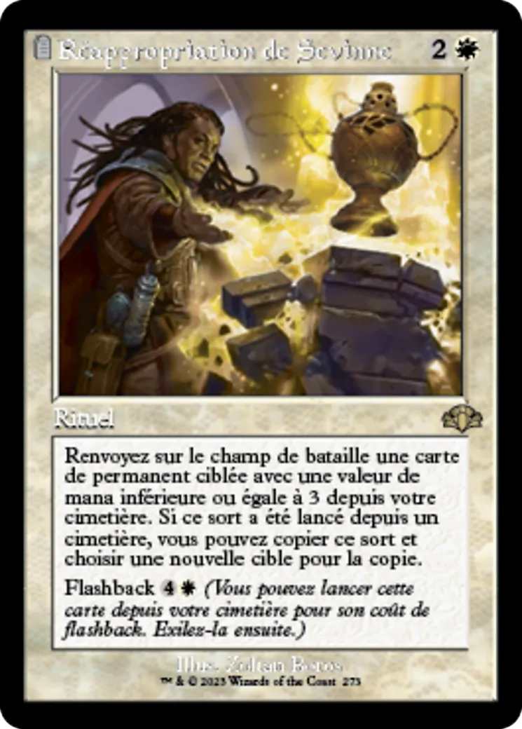 Réappropriation de Sevinne from Dominaria Remastered - Magic: The Gathering