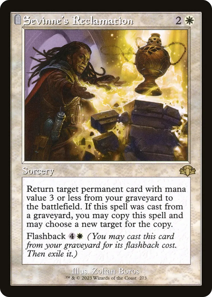 Sevinne's Reclamation — Dominaria Remastered — Magic: The Gathering