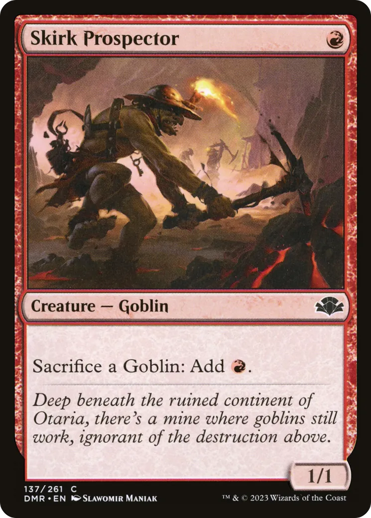 Skirk Prospector — Dominaria Remastered — Magic: The Gathering