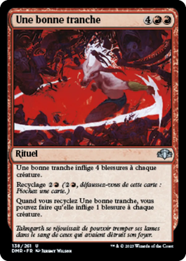 Une bonne tranche — Dominaria Remastered — Magic: The Gathering