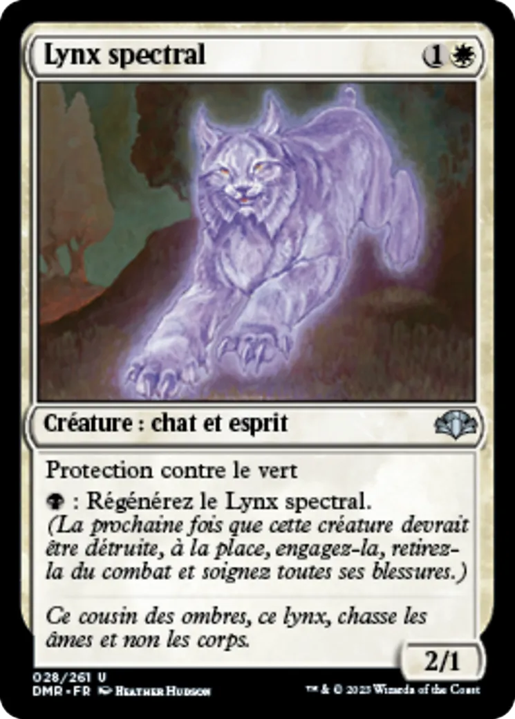 Lynx spectral — Dominaria Remastered — Magic: The Gathering