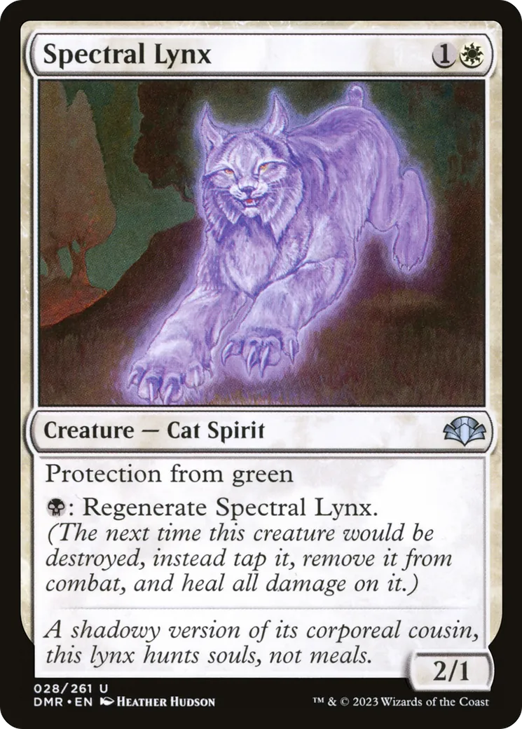 Spectral Lynx — Dominaria Remastered — Magic: The Gathering