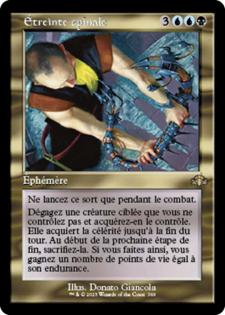 Étreinte spinale — Dominaria Remastered — Magic: The Gathering
