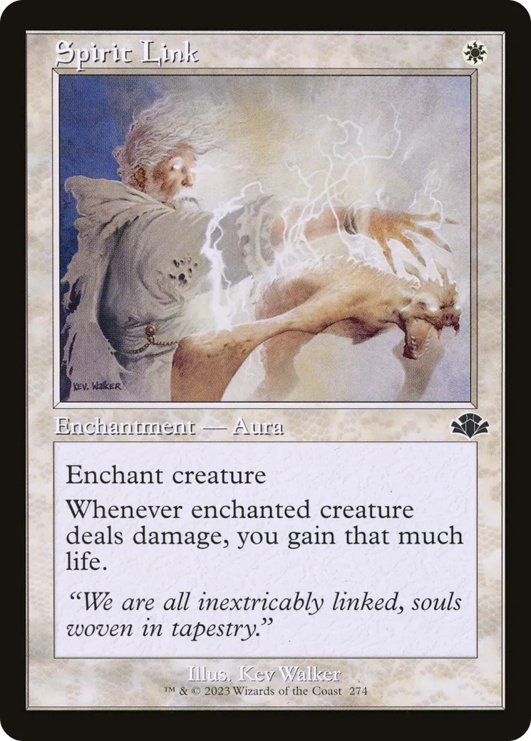 Spirit Link — Dominaria Remastered — Magic: The Gathering