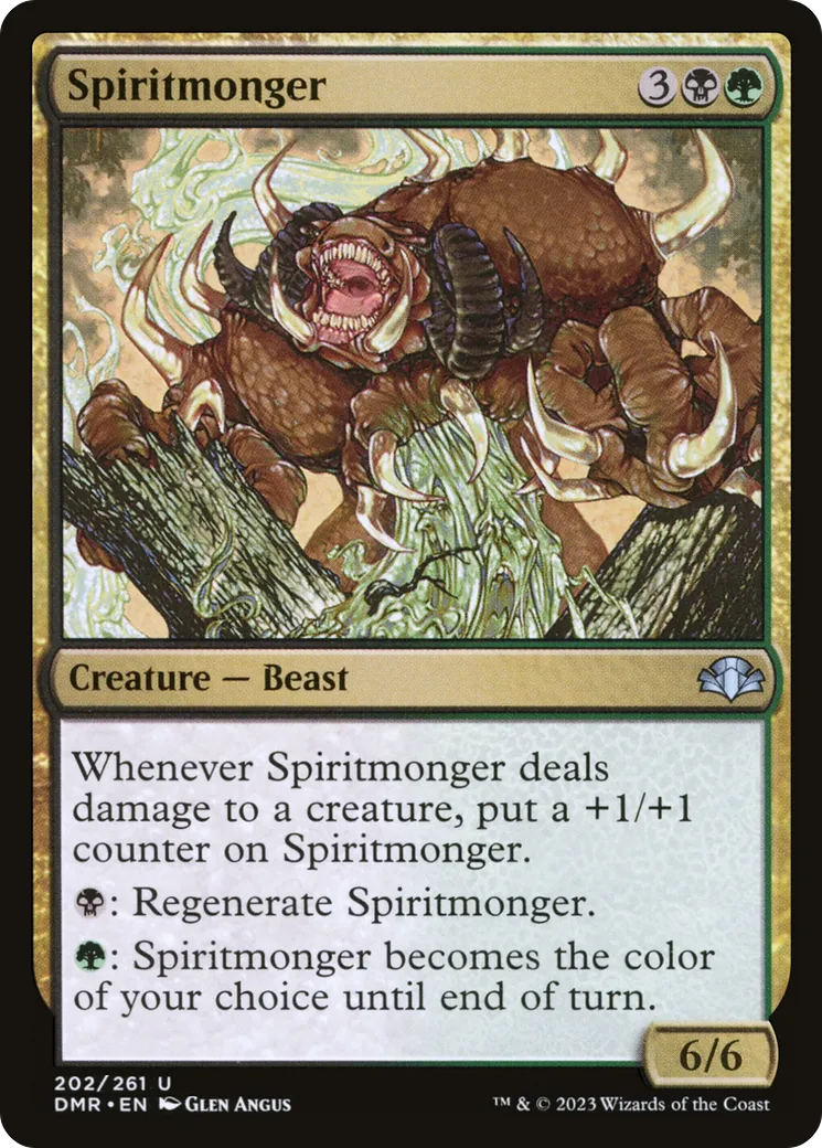 Spiritmonger — Dominaria Remastered — Magic: The Gathering