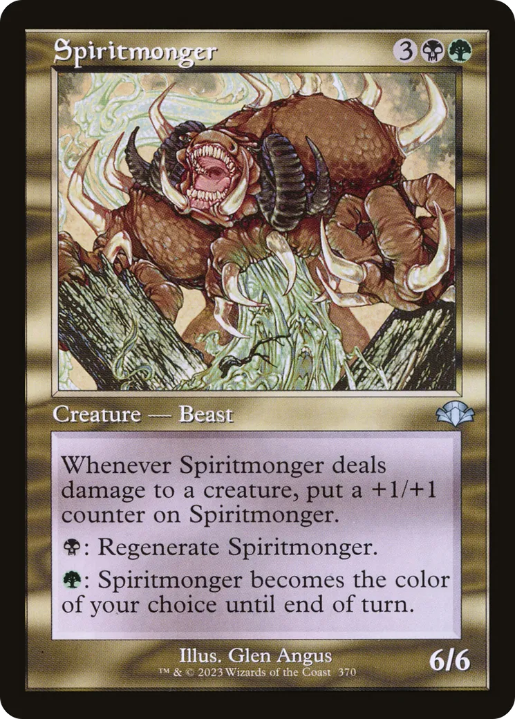 Spiritmonger from Dominaria Remastered - Magic: The Gathering