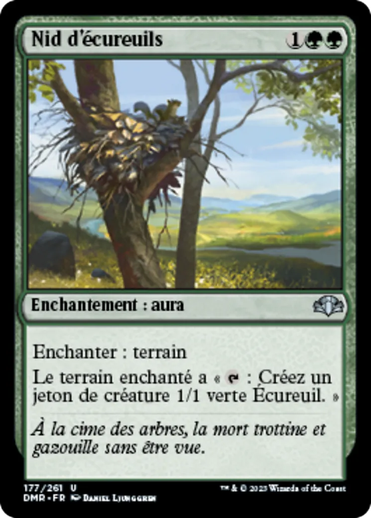 Nid d'écureuils — Dominaria Remastered — Magic: The Gathering