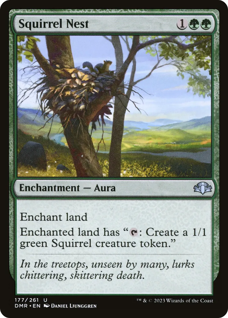 Nid d'écureuils — Dominaria Remastered — Magic: The Gathering