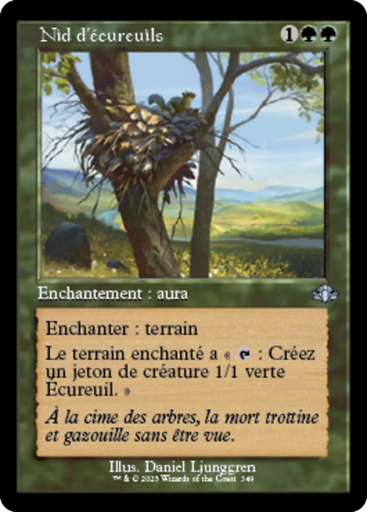 Nid d'écureuils — Dominaria Remastered — Magic: The Gathering