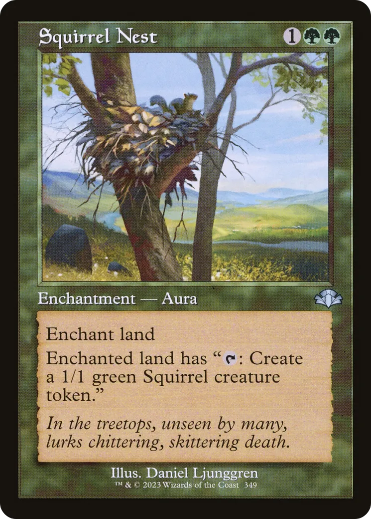 Squirrel Nest from Dominaria Remastered - Magic: The Gathering