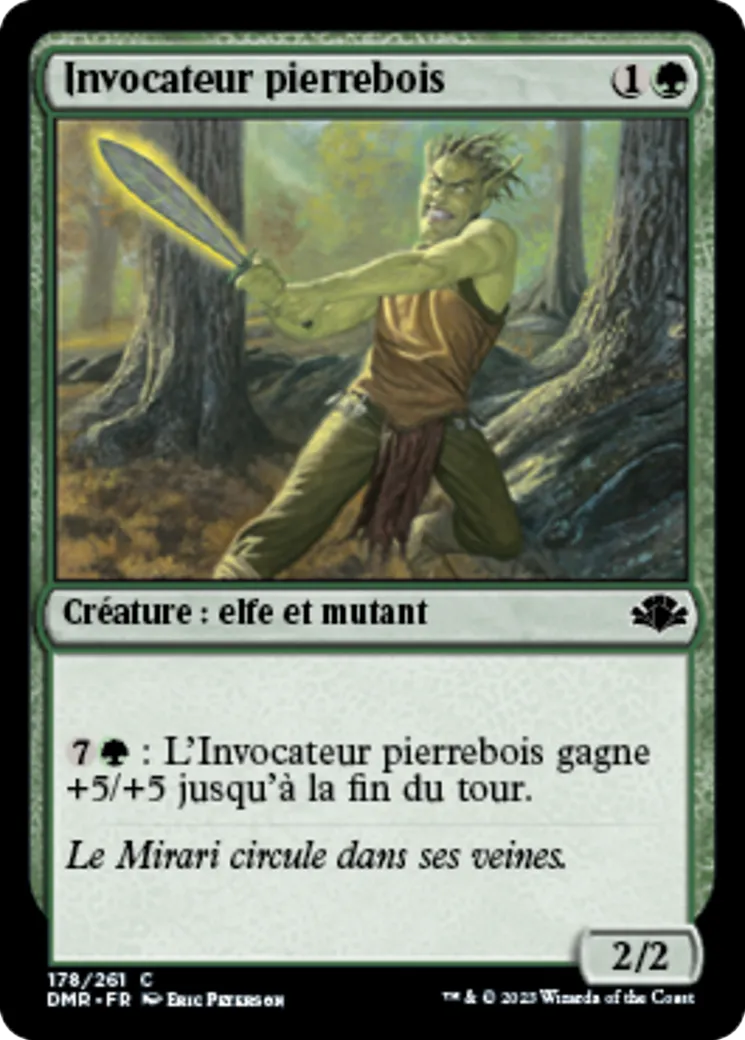 Invocateur pierrebois — Dominaria Remastered — Magic: The Gathering