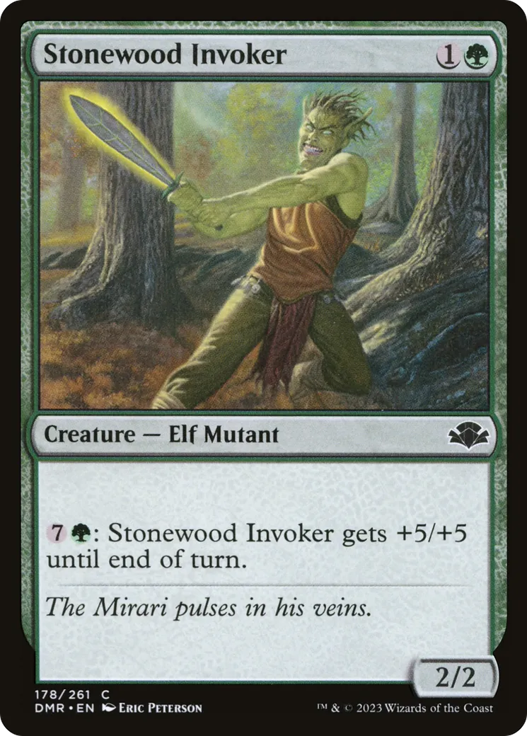 Stonewood Invoker — Dominaria Remastered — Magic: The Gathering