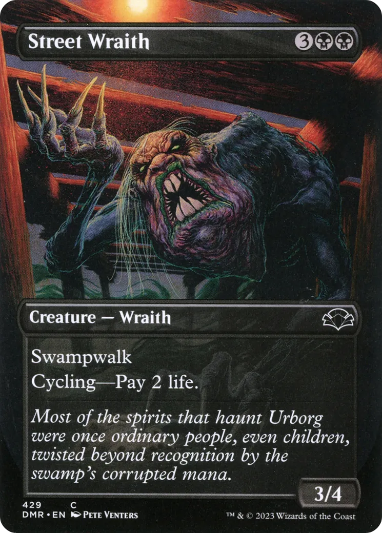 Street Wraith — Dominaria Remastered — Magic: The Gathering