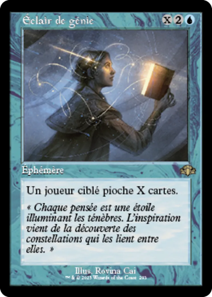Éclair de génie — Dominaria Remastered — Magic: The Gathering