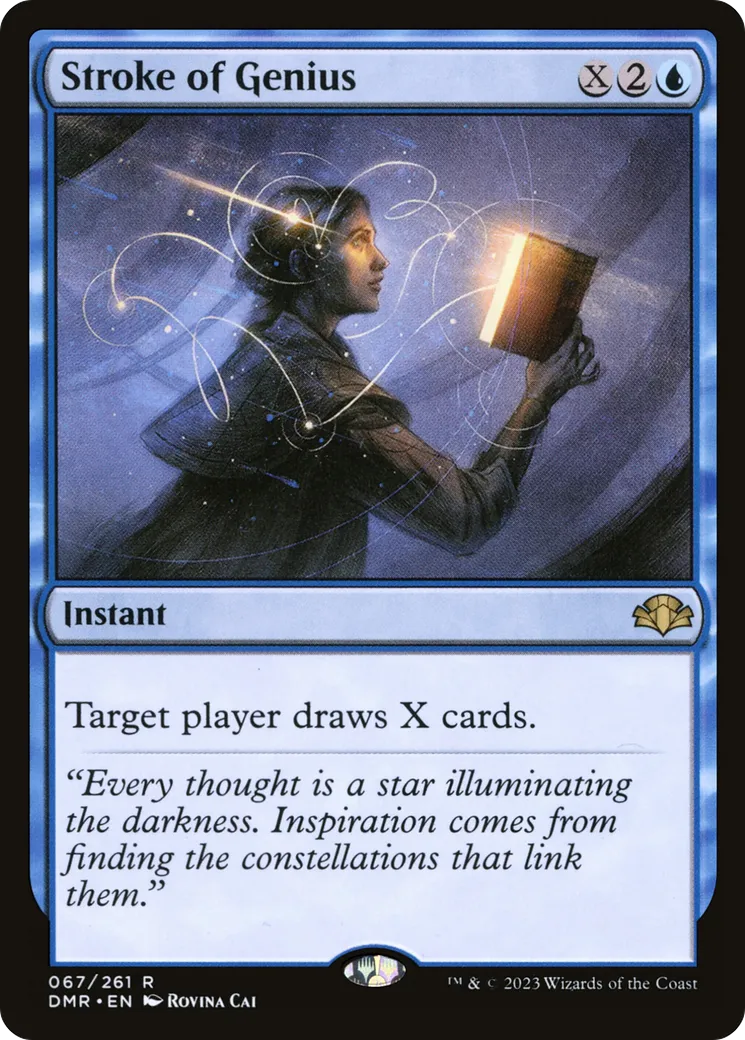 Stroke of Genius from Dominaria Remastered - Magic: The Gathering