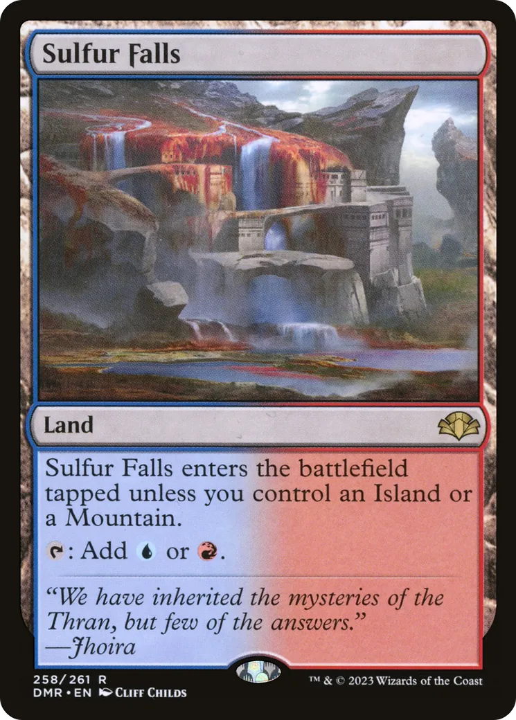 Sulfur Falls — Dominaria Remastered — Magic: The Gathering