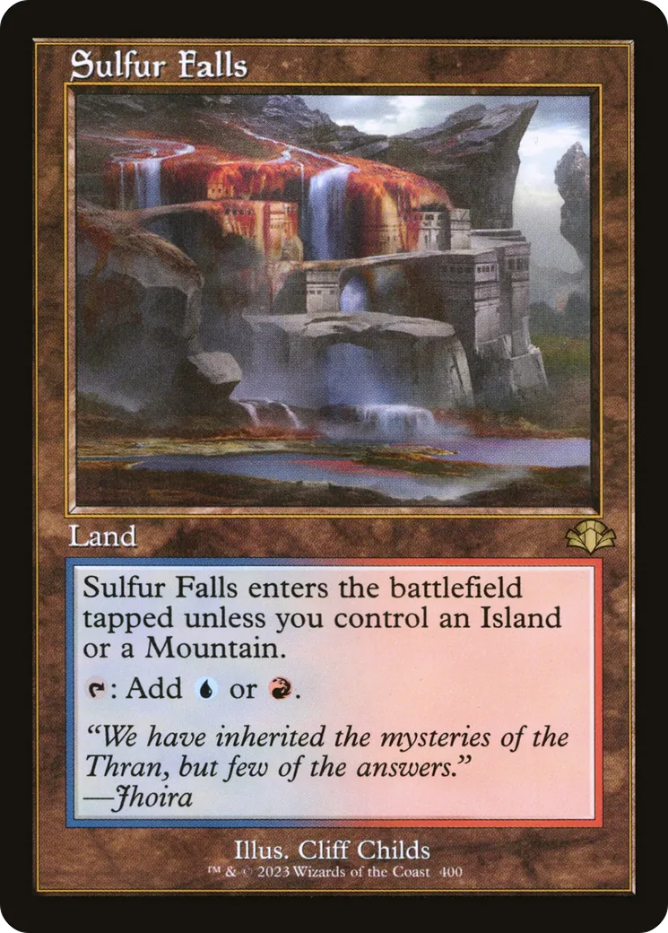Sulfur Falls — Dominaria Remastered — Magic: The Gathering
