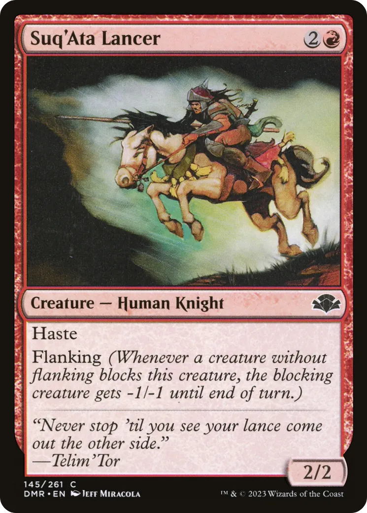 Lancier souk'ata — Dominaria Remastered — Magic: The Gathering