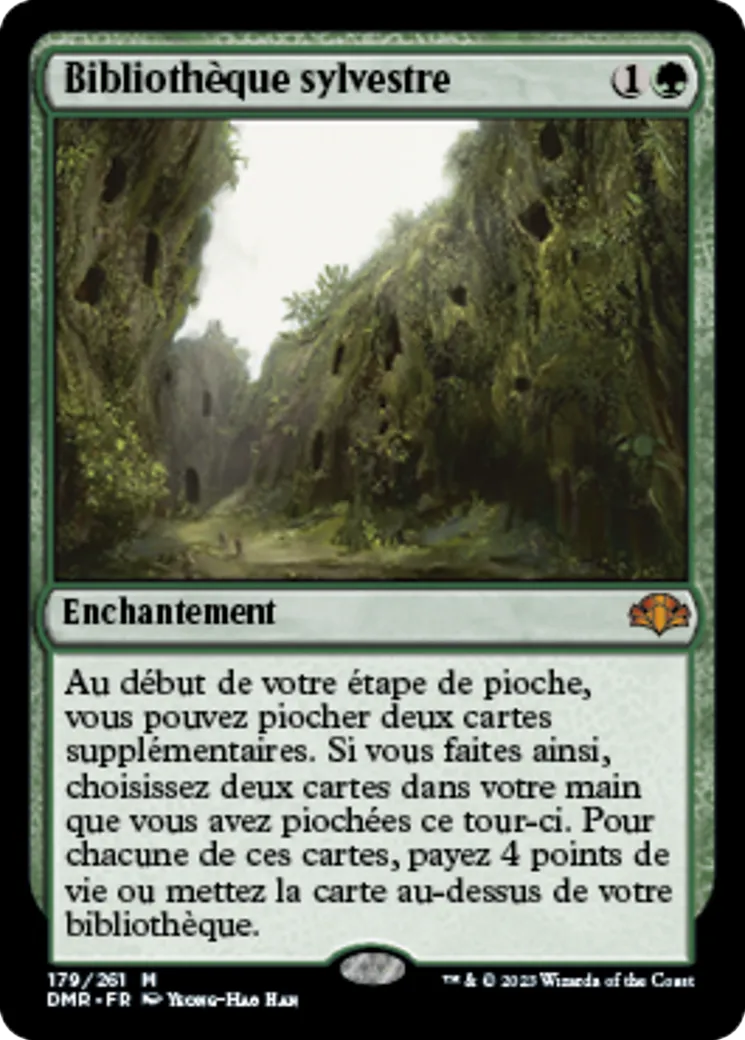 Bibliothèque sylvestre — Dominaria Remastered — Magic: The Gathering