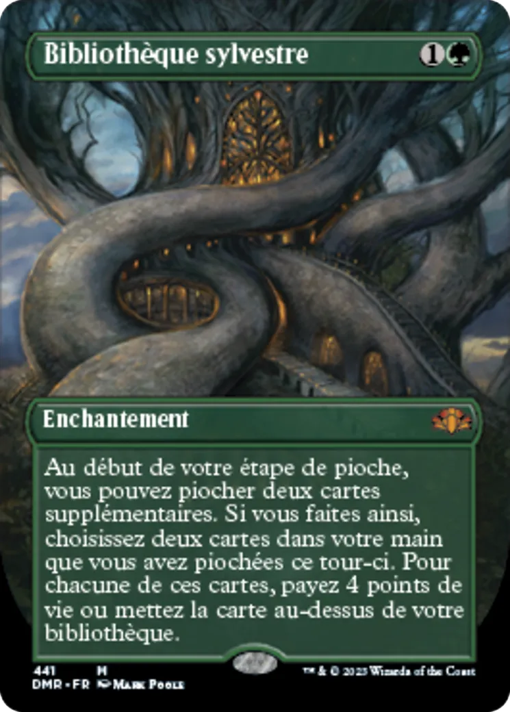 Bibliothèque sylvestre from Dominaria Remastered - Magic: The Gathering