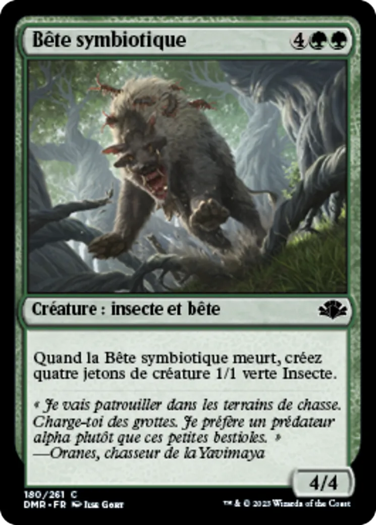Bête symbiotique — Dominaria Remastered — Magic: The Gathering