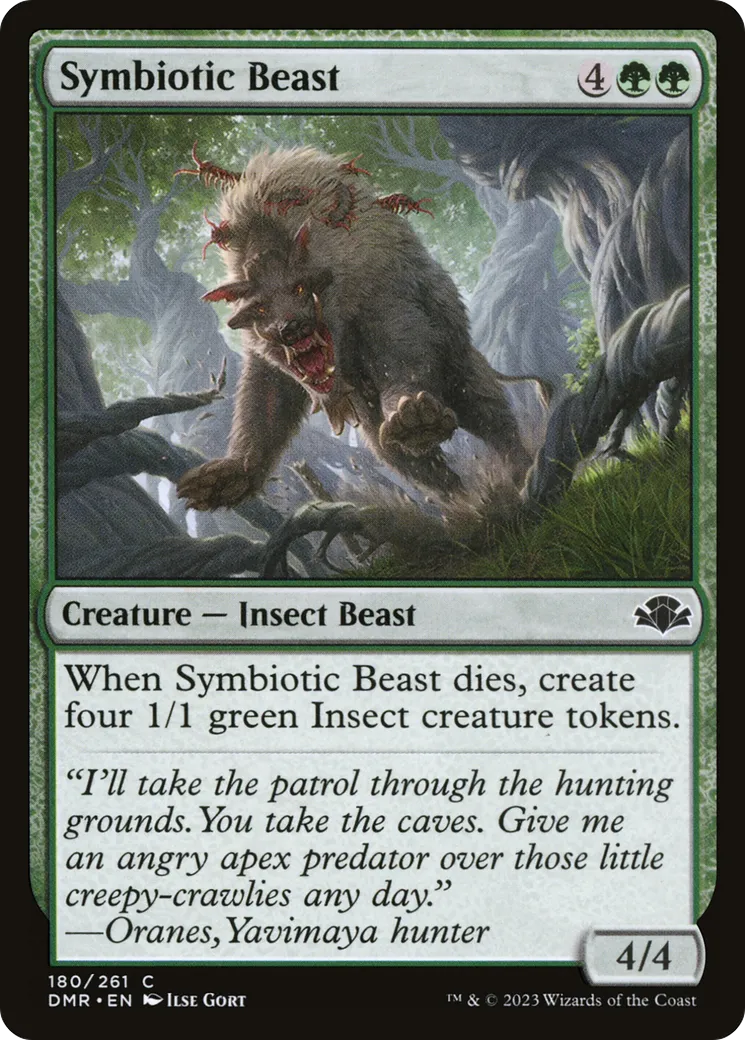 Symbiotic Beast — Dominaria Remastered — Magic: The Gathering