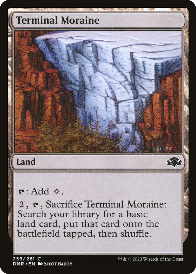Moraine frontale — Dominaria Remastered — Magic: The Gathering