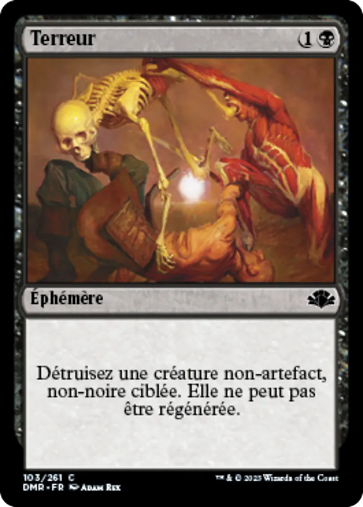 Terreur — Dominaria Remastered — Magic: The Gathering