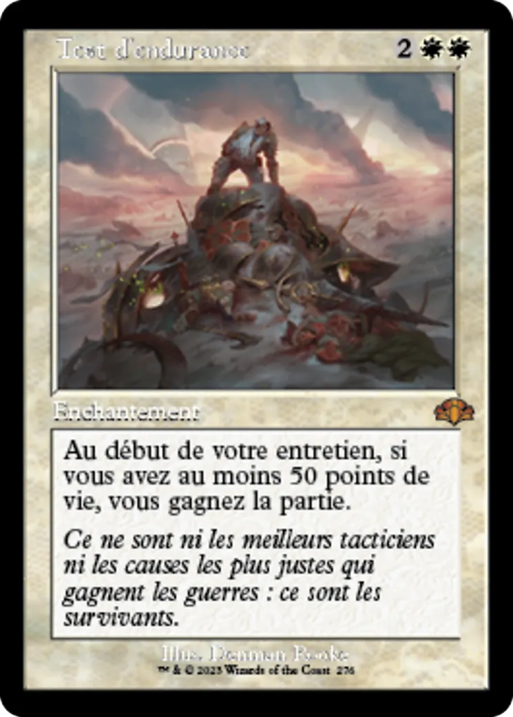 Test d'endurance from Dominaria Remastered - Magic: The Gathering