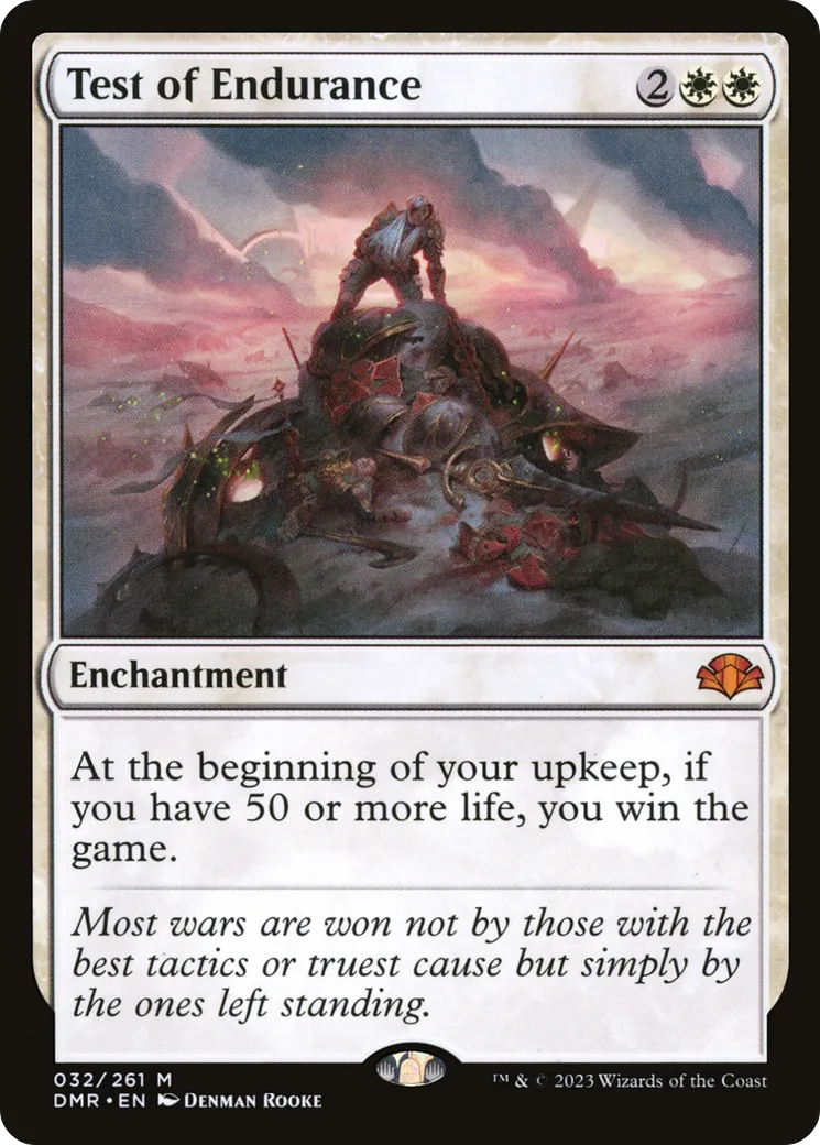 Test of Endurance — Dominaria Remastered — Magic: The Gathering