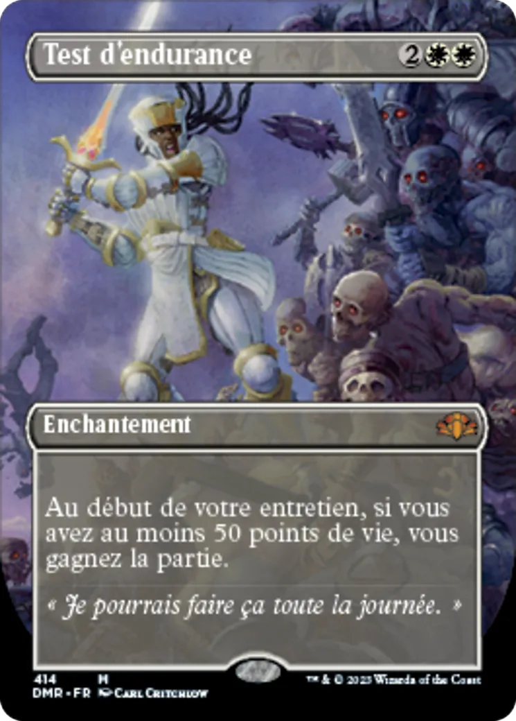 Test d'endurance