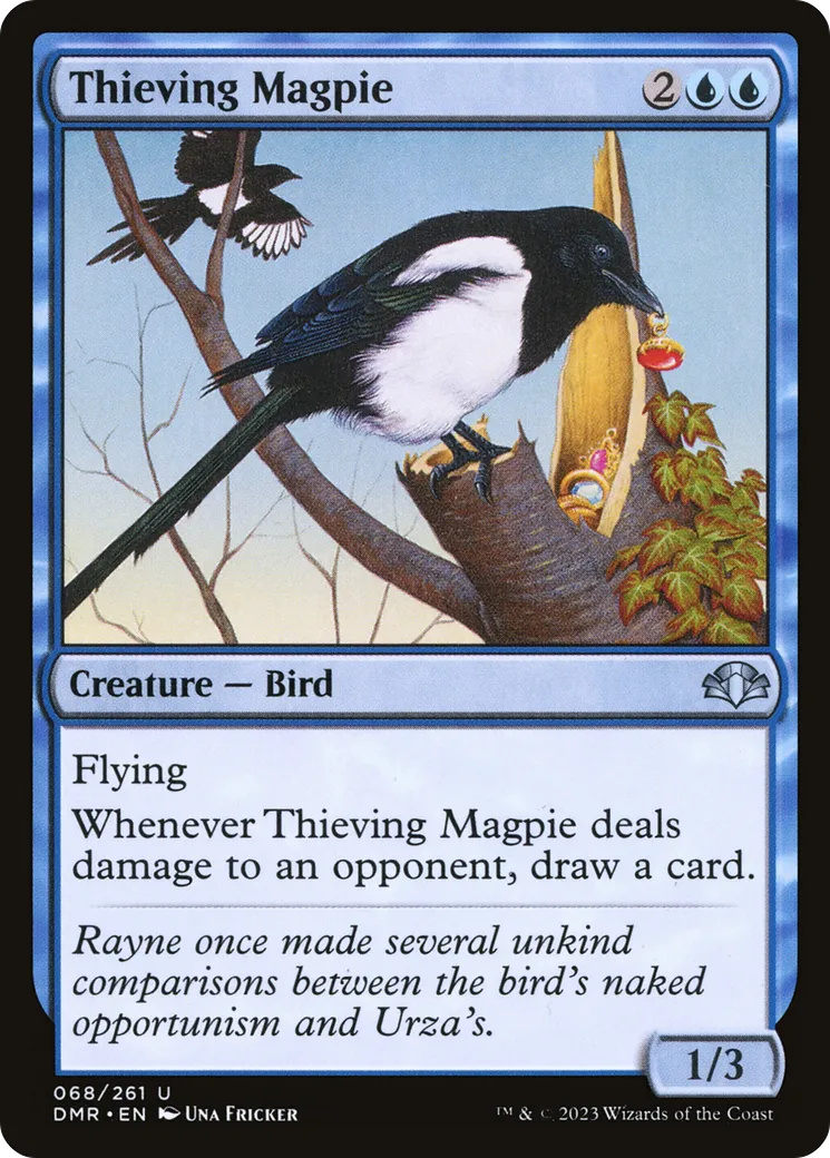 Thieving Magpie — Dominaria Remastered — Magic: The Gathering