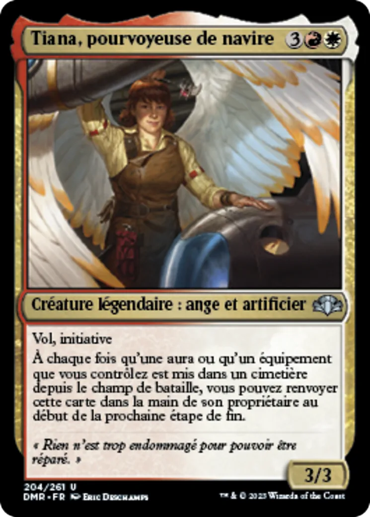 Tiana, pourvoyeuse de navire from Dominaria Remastered - Magic: The Gathering